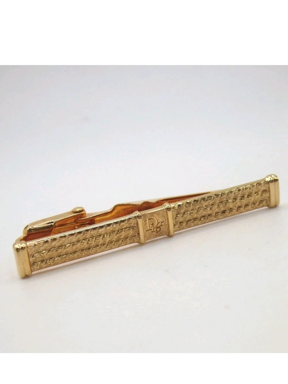Dior Gold Tie Clip and Cufflinks Set - Monsieur